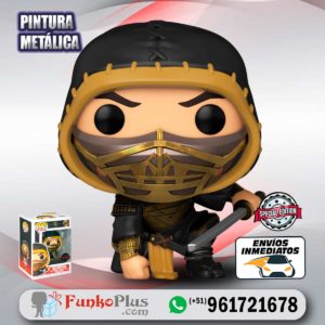 Funko Pop Mortal Kombat Scorpion Metálico