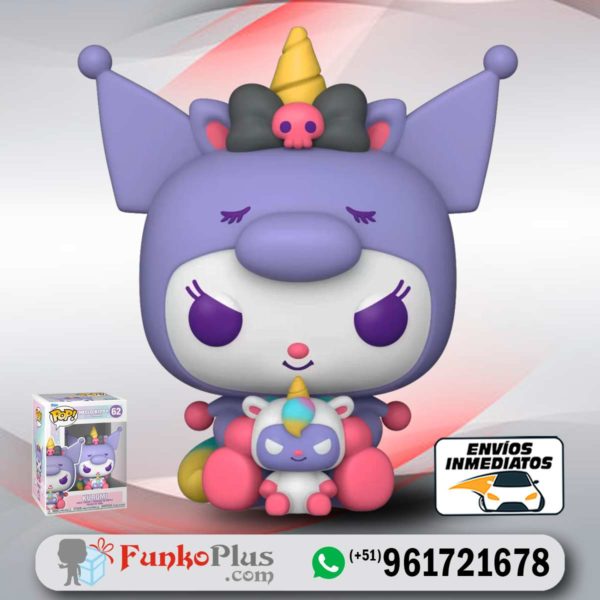 Funko Pop Sanrio Hello Kitty Kuromi unicornio