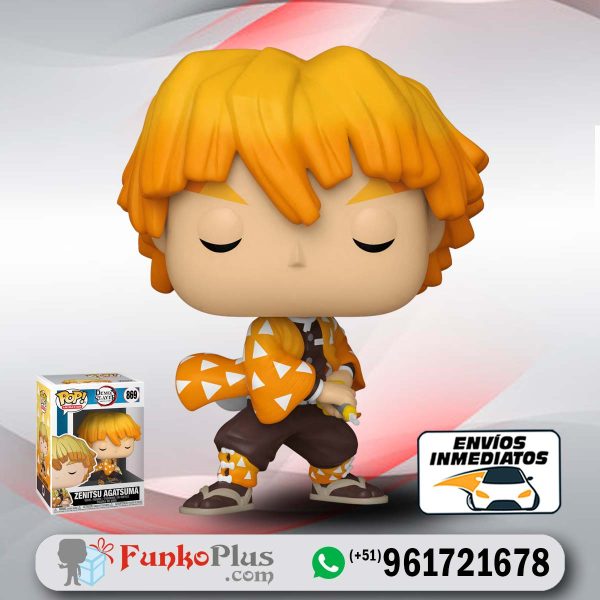 Funko Pop Demon Slayer Zenitsu 869