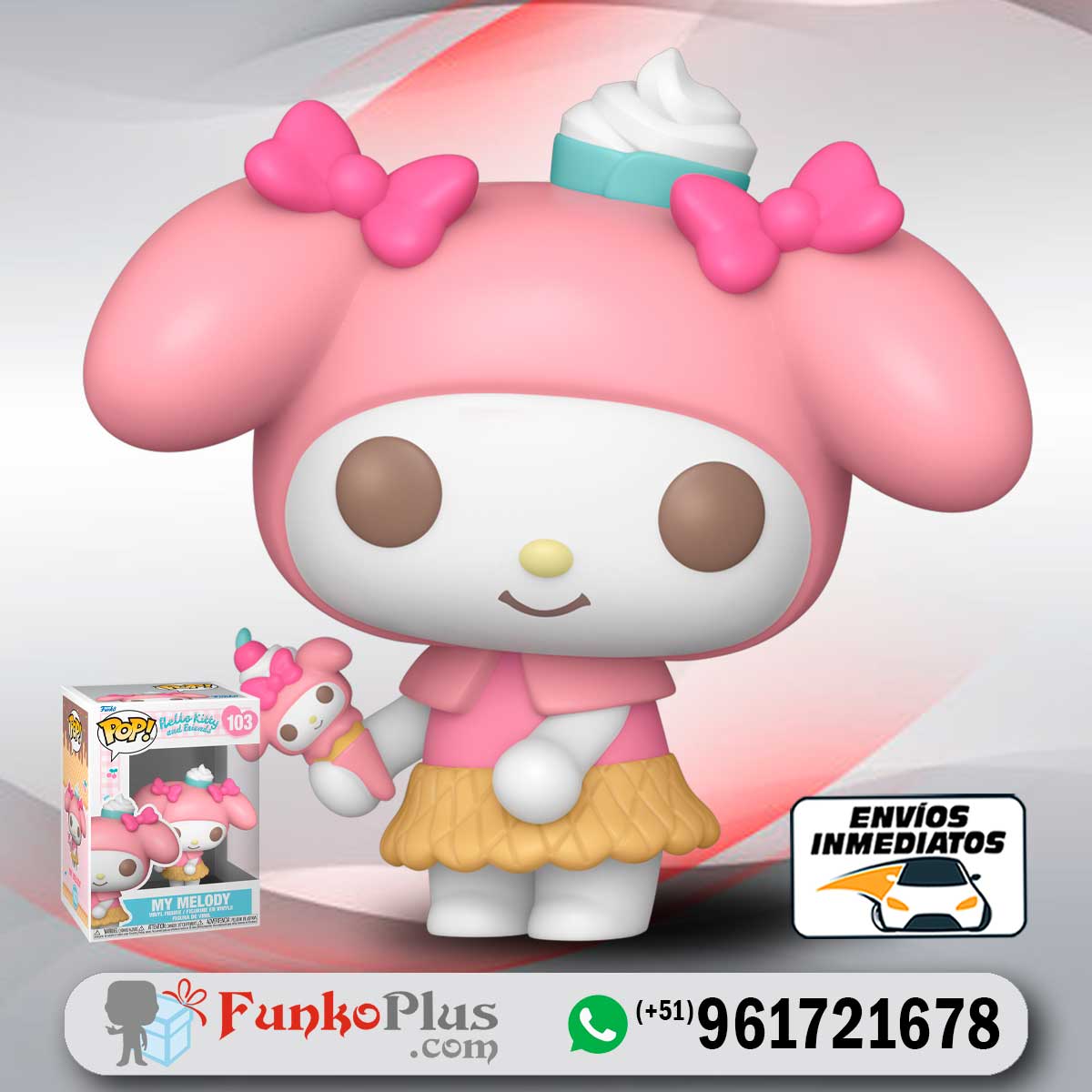 Funko Pop Hello Kitty Sanrio My Melody 103