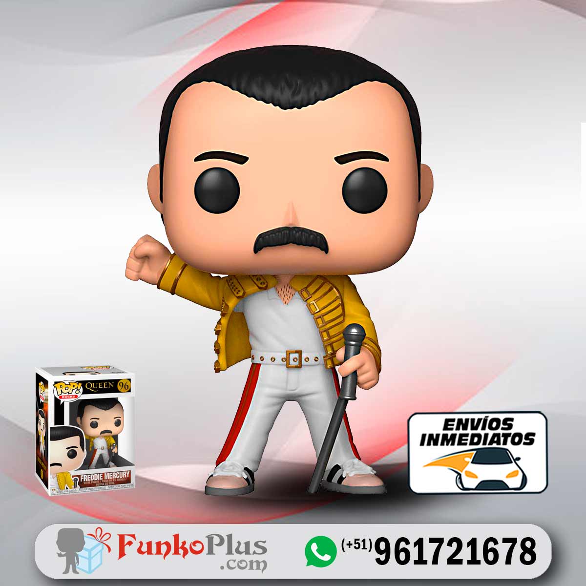 Funko Pop Musica Queen Freddie Mercury 96