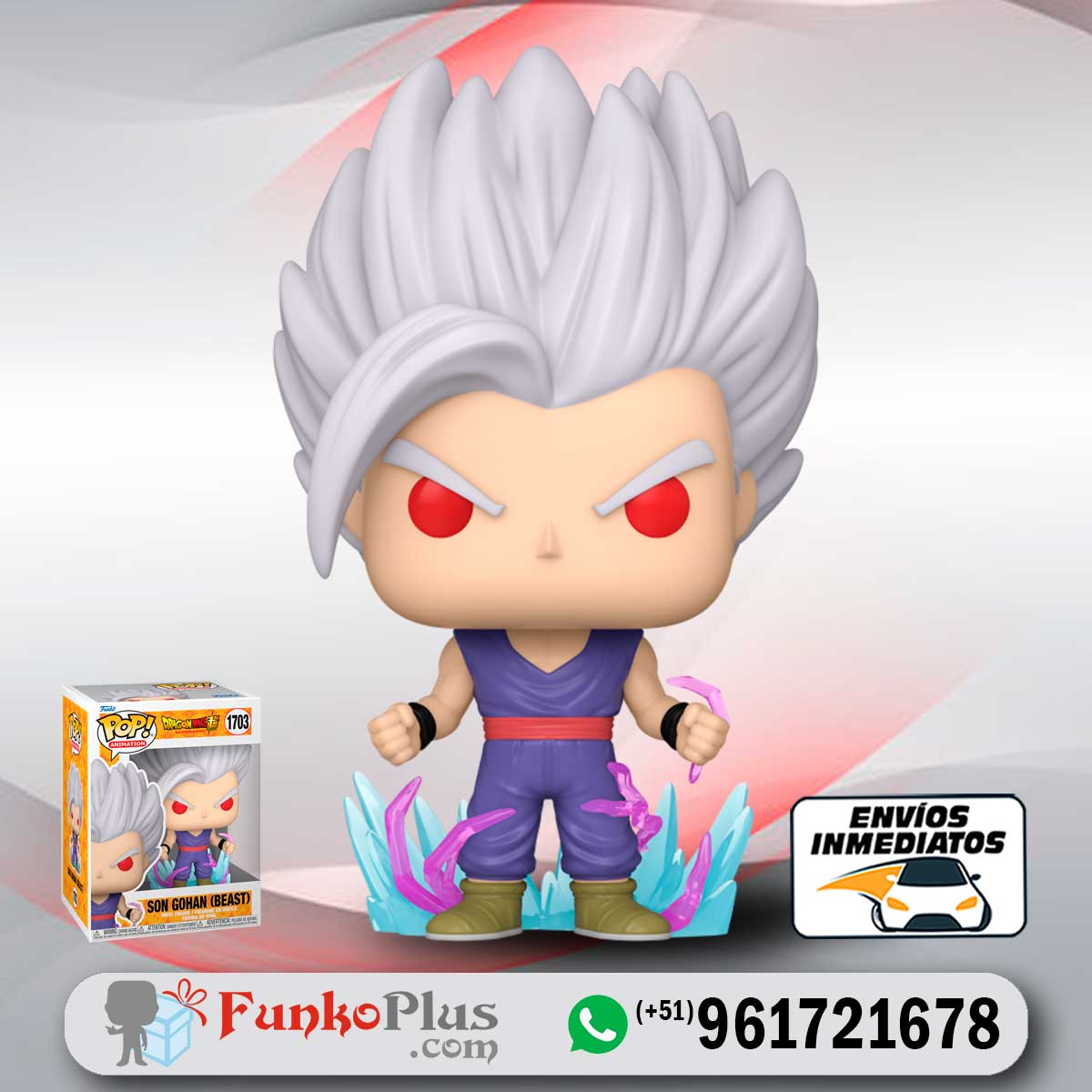 Funko Pop Dragon Ball Gohan Beast 1703