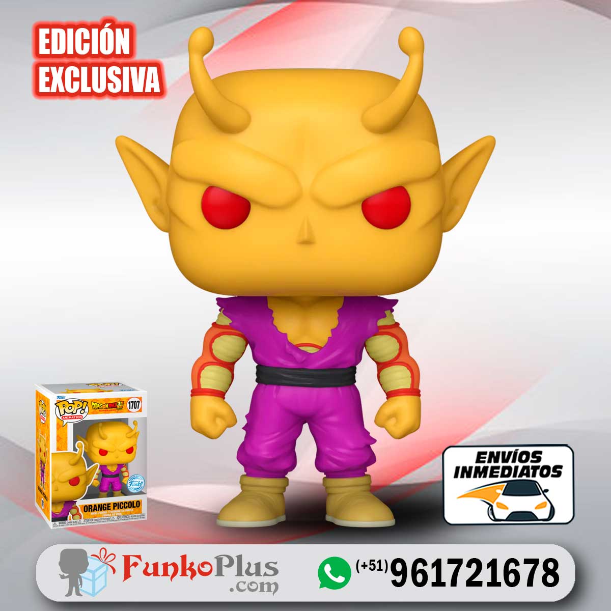 Funko Pop Dragon Ball Orange Piccolo 1707