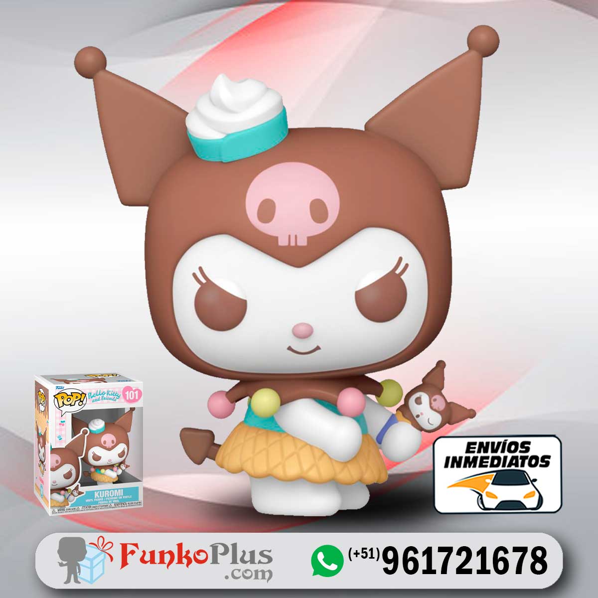 Funko Pop Hello Kitty Sanrio Kuromi 101