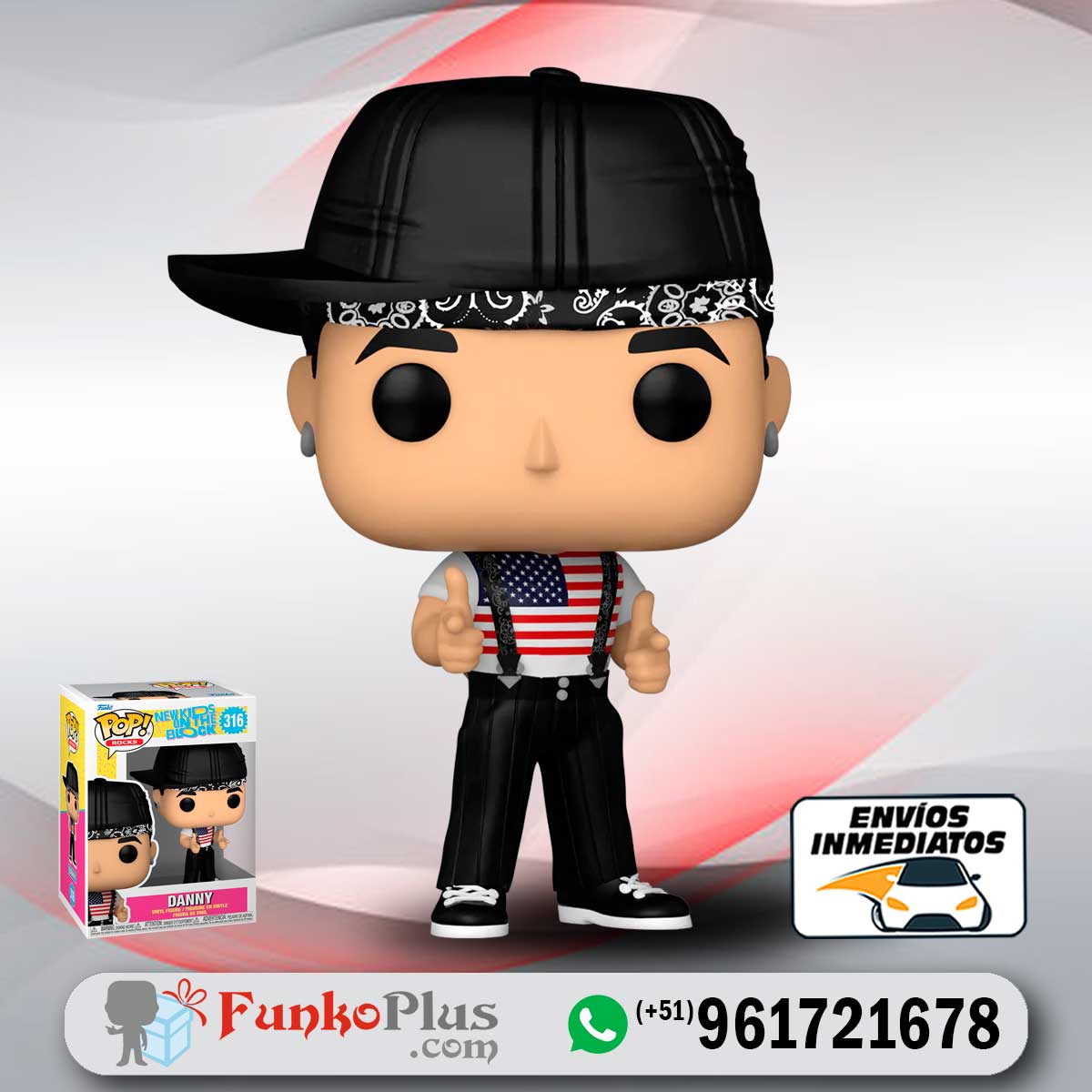 Funko Pop Musica New Kids on the Block Danny 316