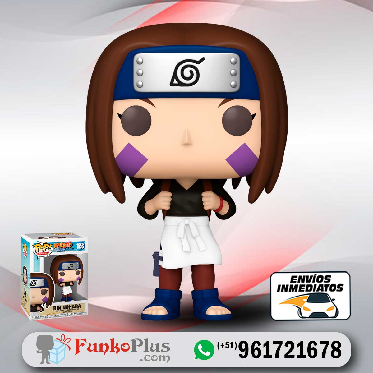 Funko Pop Naruto Rin Nohara 1658