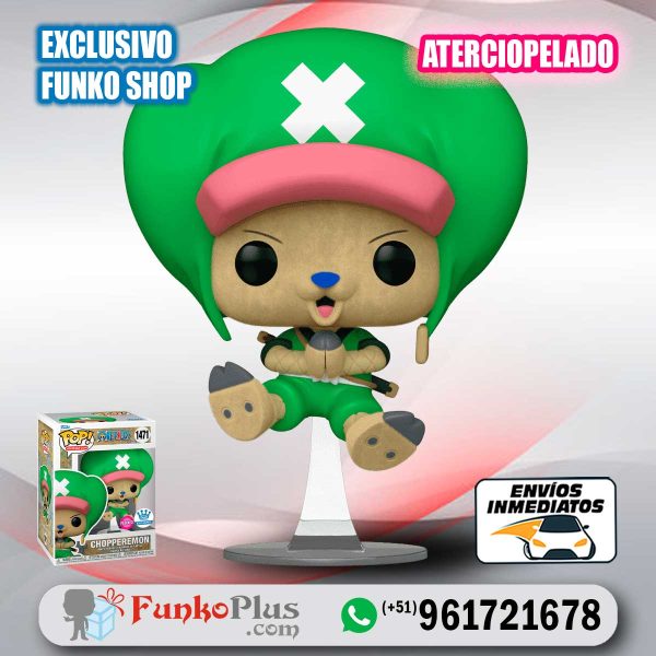 Funko Pop One Piece Chopper Chopperemon Flocked 1471