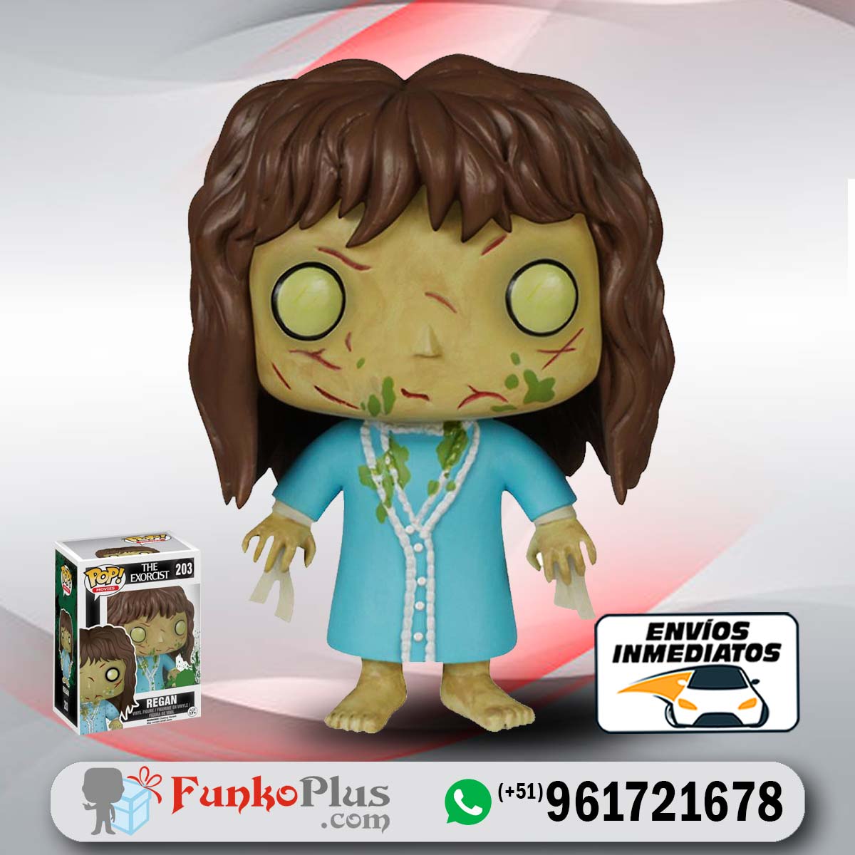 Funko Pop Terror El Exorcista Regan 203