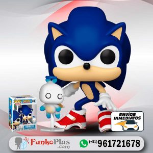 Funko Pop Sonic with chao 1036