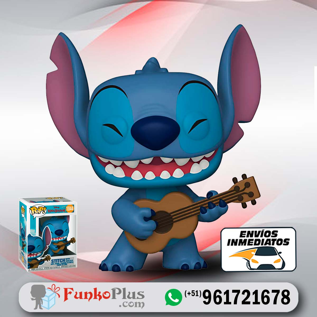 Funko Pop Disney Lilo y Stitch Ukelele 1044