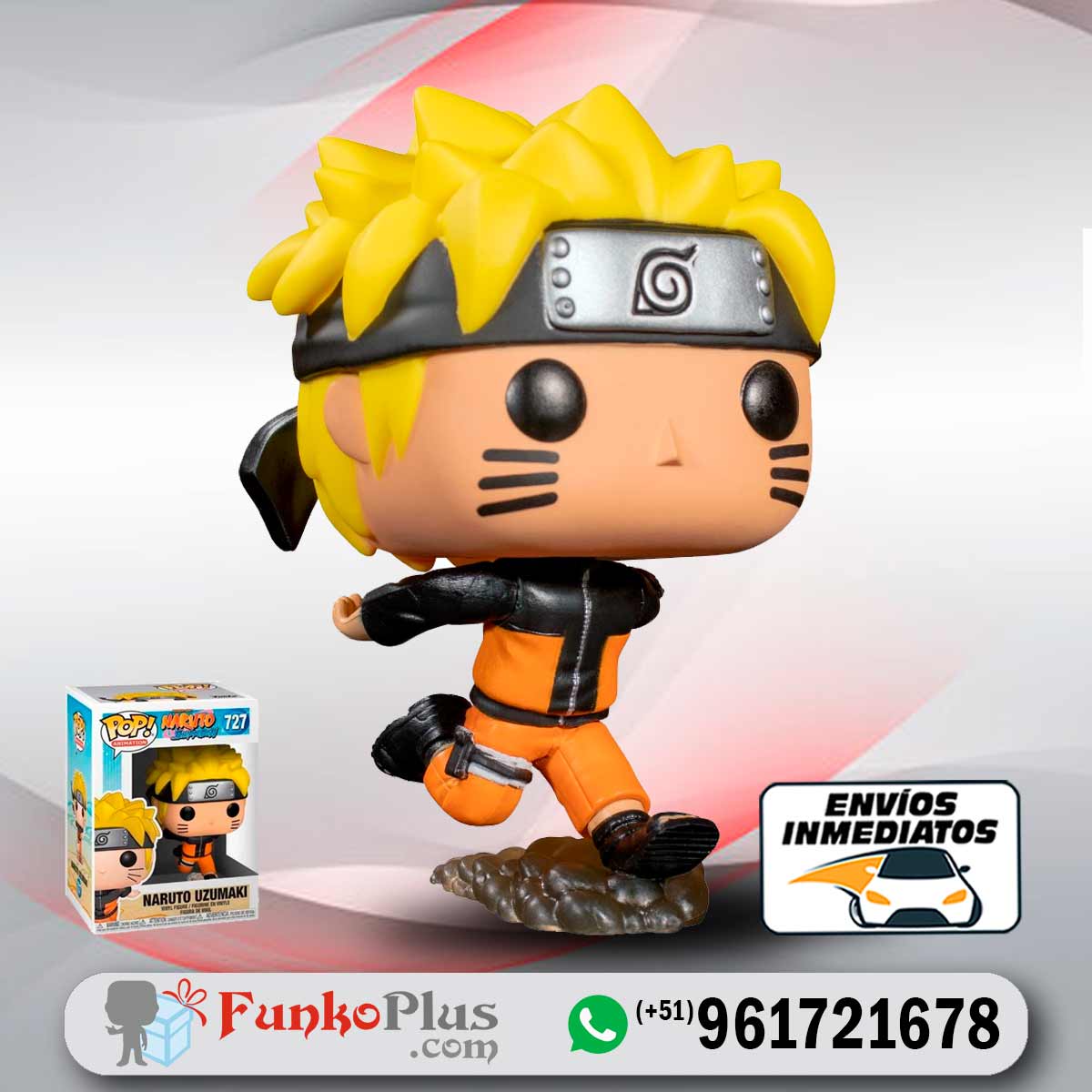 Funko Pop Naruto Corriendo 727
