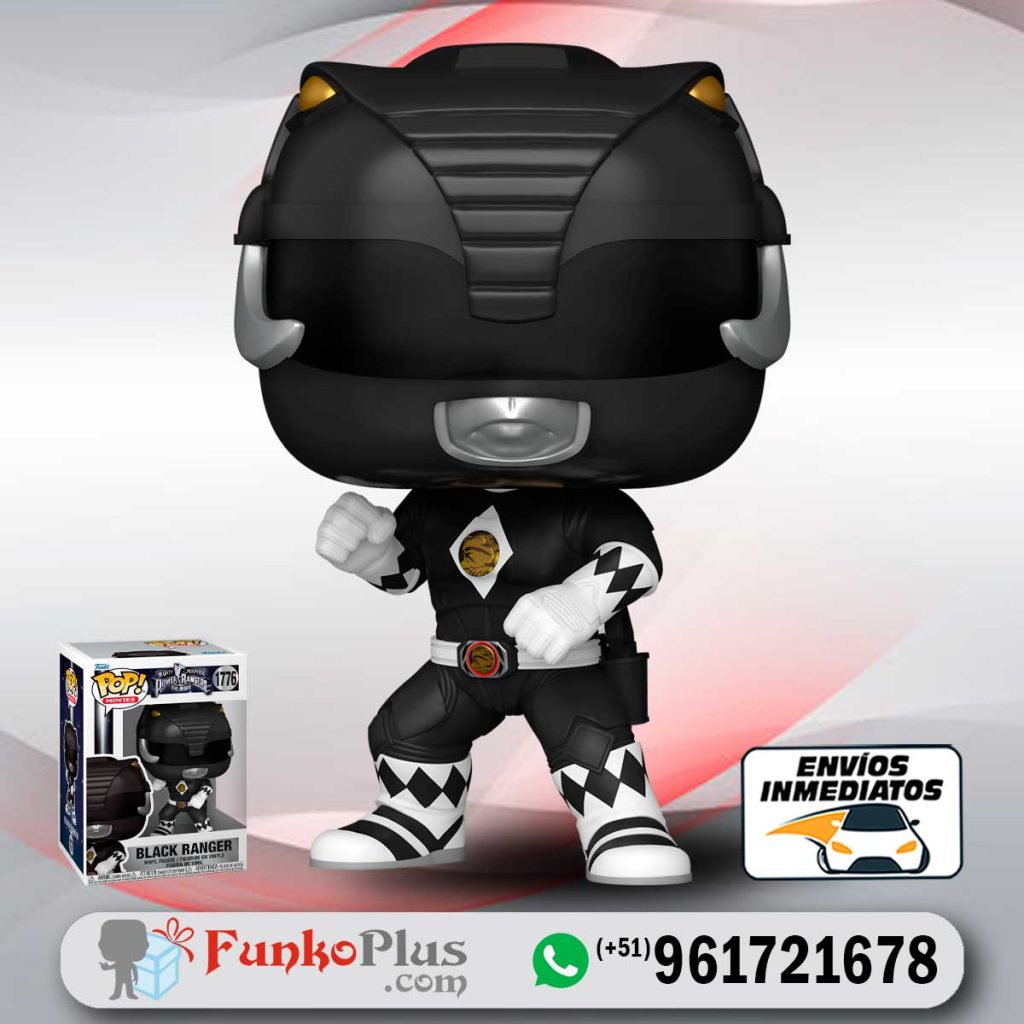 Funko Pop Power Rangers Black Ranger 1776